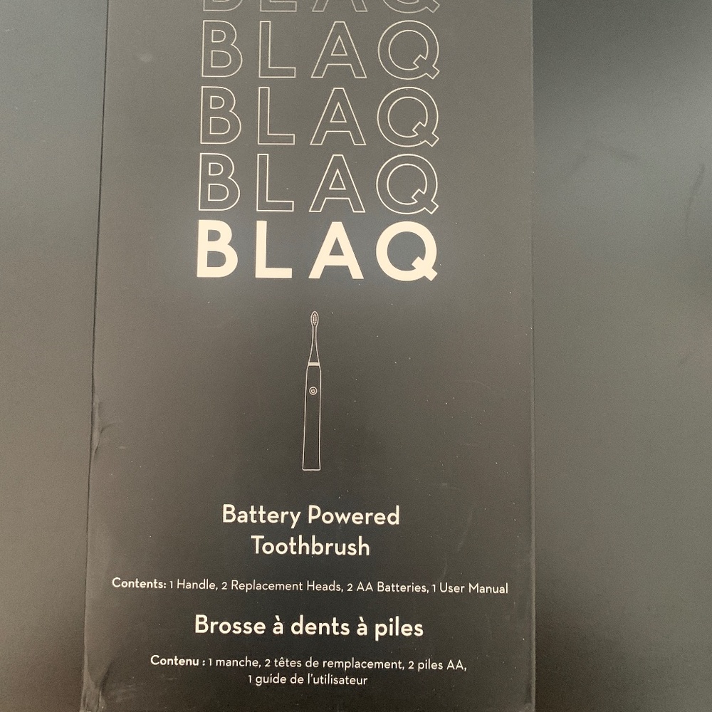 Blaq Battery Powered Toothbrush